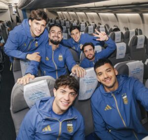 Balerdi y gran parte de la delegación argentina ya están en Kansas