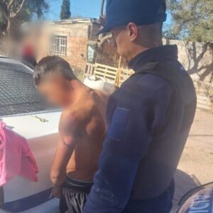 Incumplió una restricción de acercamiento e intentó agredir a su pareja y fue detenido