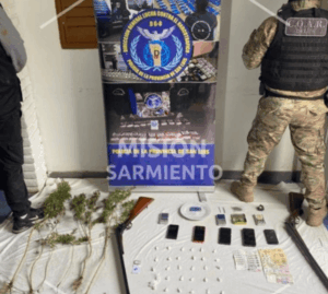 Desarticulan cinco centros de droga en Merlo y Santa Rosa del Conlara: cinco personas fueron detenidas