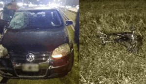 Tragedia en la Panamericana: un nene se metió con su bici en la autopista y murió atropellado