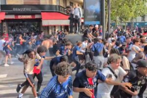 Tragedia en los festejos del PSG campeón de la Champions: un muerto, más de 700 detenidos y cientos de heridos