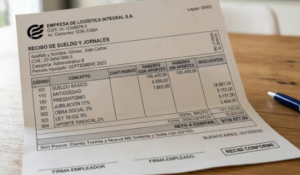 Reforma laboral: así cambiarán los recibos de sueldo