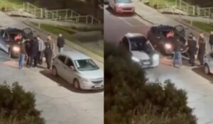 Discusión callejera terminó con un hombre atropellado