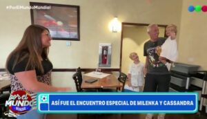 Marley se reencontró con la gestante de Milenka y la emocionó
