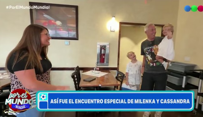 Marley se reencontró con la gestante de Milenka y la emocionó