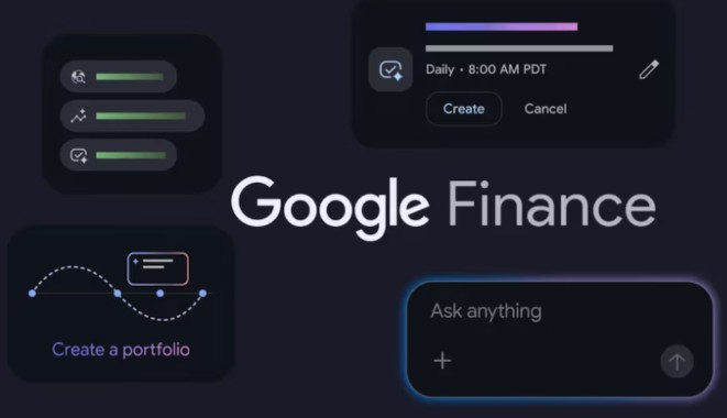 Google Finance lanza una app con IA para principiantes