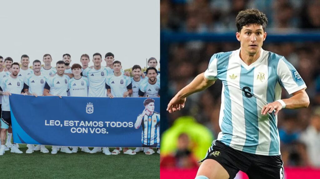 El emotivo gesto de la Selección Argentina con Leonardo Balerdi antes del debut en el Mundial