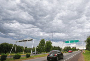 Emiten alerta meteorológica por tormentas para el centro y norte de la provincia