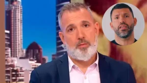 Sergio Agüero cruzó a Pablo Duggan por una fake news creada con IA: “Chequeá antes de publicar”