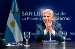 Poggi afirmó que comparte «muchas cosas» con Milei y anunció un paquete de medidas para promover inversiones