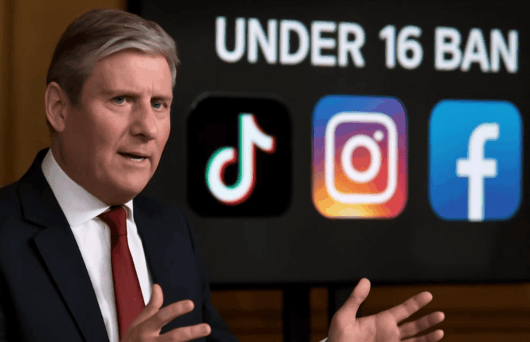 El Reino Unido también prohíbe las redes sociales para menores de 16 años