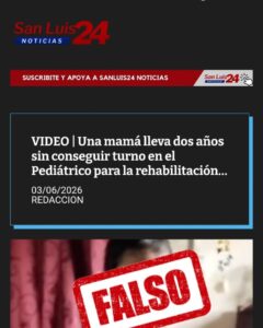 Salud intentó desmentir y escrachar a SanLuis24, pero los hechos le dan la razón al portal