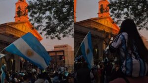 VIDEO | San Luis celebró con una multitudinaria caravana el pase de Argentina a la final del Mundial 2026