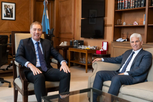 Poggi se reúne con Santilli en busca de apoyo para la reforma electoral