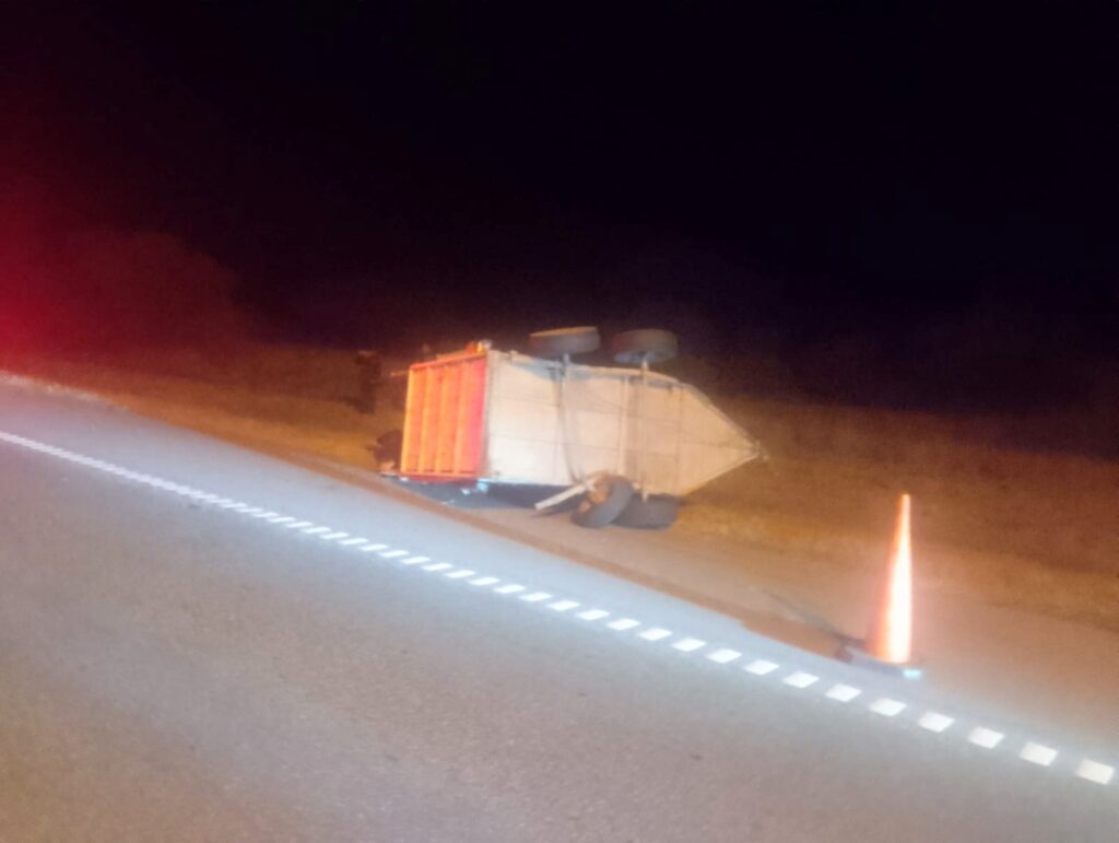 Choque en la Autopista de las Serranías Puntanas: cinco personas heridas y un conductor que estaba alcoholizado
