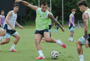 La Selección Argentina cerró su preparación en Atlanta y ya pone la mira en la final contra España