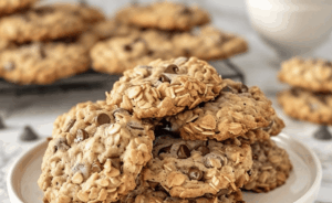 Galletitas de avena crocantes por fuera y ultra húmedas por dentro, listas en 12 minutos