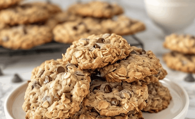 Galletitas de avena crocantes por fuera y ultra húmedas por dentro, listas en 12 minutos