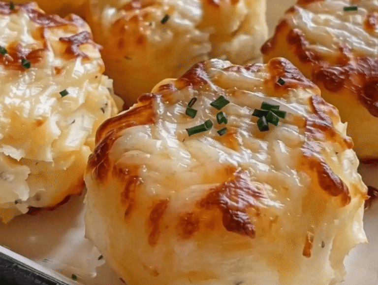 Bocaditos gratinados de papa y queso, súper sabor en 35 minutos
