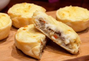 Canastitas de pastel de papa, el sabor de siempre en versión para llevar
