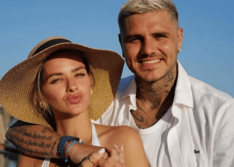Así llegaron Mauro Icardi y la China Suárez a la Argentina