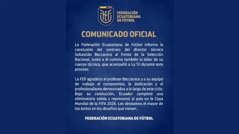 La FEF negó la denuncia de Feinmann sobre amenazas a Ecuador
