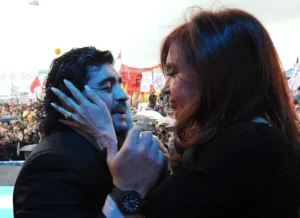 Apareció un video inédito de Maradona tres semanas antes de su muerte: el saludo que le envió Cristina Kirchner