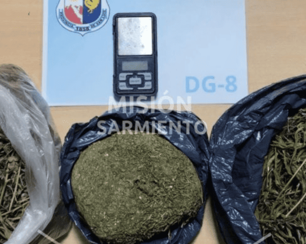 San Luis: detuvieron a un hombre y secuestraron droga valuada en $6 millones en un allanamiento 