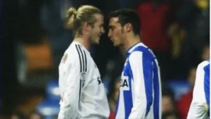 El día que Scaloni casi se va a las manos con Beckham: el video que resurgió antes de Argentina-Inglaterra