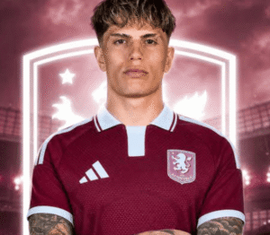 Garnacho cambia de aire en Inglaterra: Aston Villa anunció su llegada y ya tiene fecha posible de debut