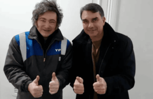 El Gobierno de Brasil fulminó a Javier Milei por apoyar la campaña de Flavio Bolsonaro