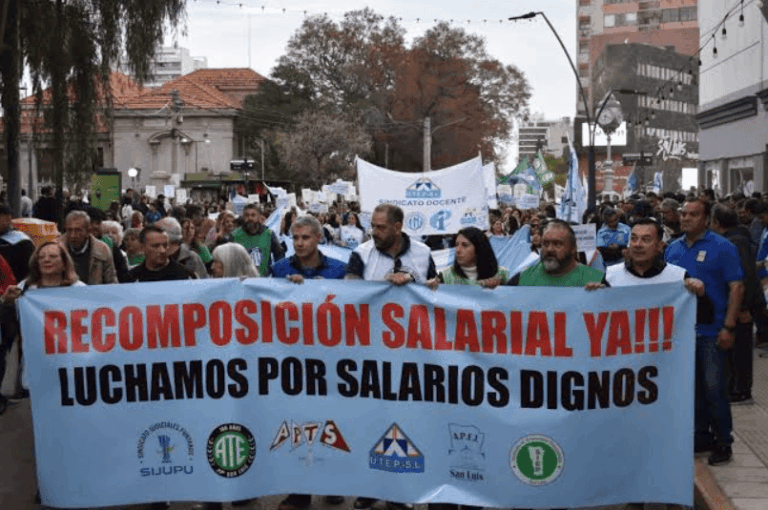 Gremios estatales cuestionaron el aumento de Poggi y reclamaron una recomposición salarial real