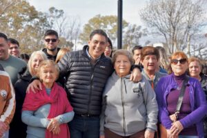 Hissa anunció la remodelación de la plaza Pringles y un plan para reubicar a los vendedores callejeros