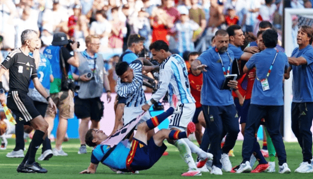 FIFA inició una investigación por los incidentes tras la final España  Argentina - SanLuis24Noticias