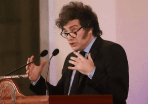 Javier Milei en la Bolsa de Comercio de Buenos Aires: «Voy a terminar este mandato y voy a ser reelecto»