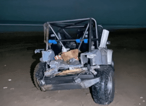 Tragedia en Necochea: arregló un Jeep, lo fue a probar a la playa y murió en un accidente