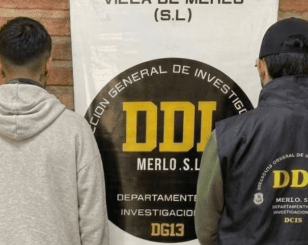 Demoraron a un joven por robar bebidas alcohólicas en un comercio de Villa de Merlo