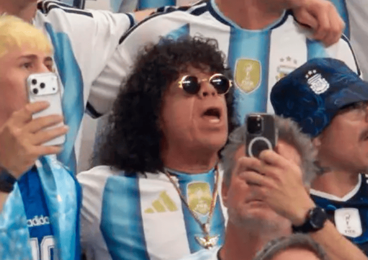 Los famosos coparon Atlanta para alentar a la Selección Argentina ante Egipto