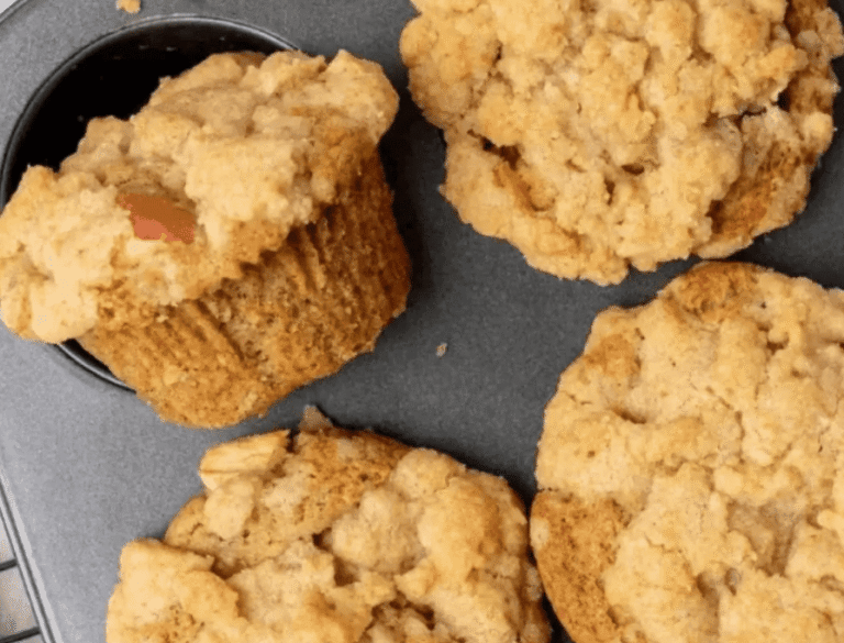 La receta comodín de los muffins con frutas que cambia las meriendas