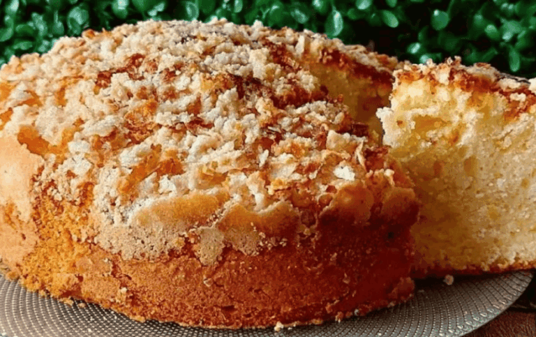 Una masa fácil, 3 tortas para el mate: con limón, crumble y frutas