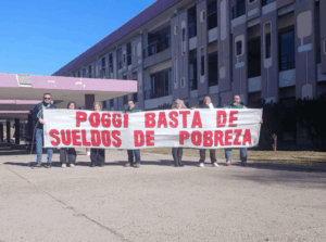ATE exigió una mejora salarial y cuestionó «un desmedido operativo policial» en Terrazas del Portezuelo 