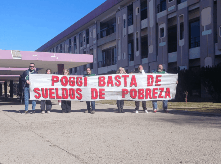 ATE exigió una mejora salarial y cuestionó «un desmedido operativo policial» en Terrazas del Portezuelo 