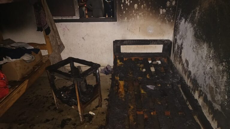 Un hombre está en estado crítico tras ser rociado con combustible y prendido fuego en Villa Mercedes