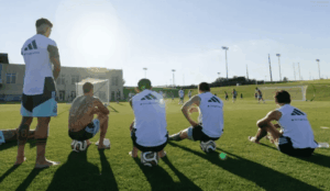 La Selección Argentina se entrenó en Kansas y viaja a Atlanta para enfrentar a Inglaterra
