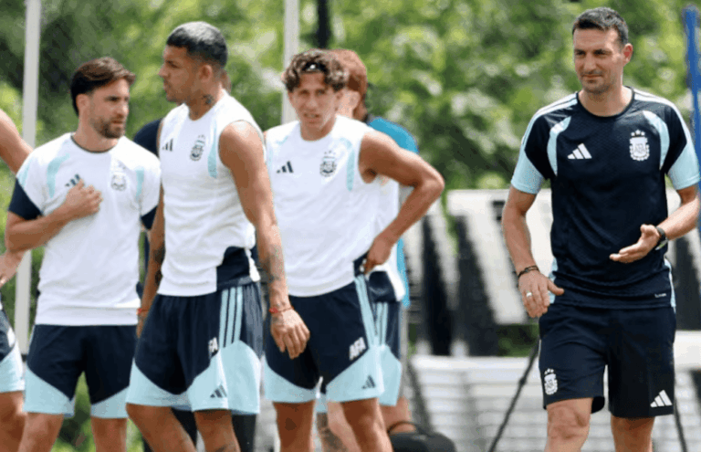 La Selección Argentina ajusta detalles y evalúa variantes para el partido contra Suiza