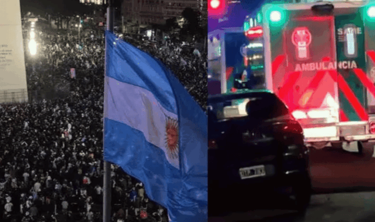 El triunfo de Argentina dejó un hombre fallecido por un infarto, un joven asesinado y seis hospitalizados