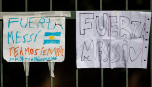 Messi volvió a Rosario para despedir a su padre Jorge