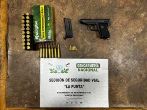 Gendarmería se incautó de armas y droga en operativos viales de San Luis, Córdoba y La Rioja