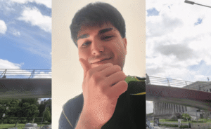 Desesperada búsqueda de un joven: fue a ver el eclipse al puente de la Facultad de Derecho y desapareció