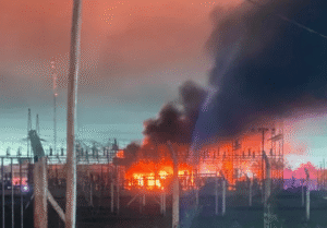 Apagón en La Plata: un incendio en una central eléctrica dejó sin luz a varios barrios